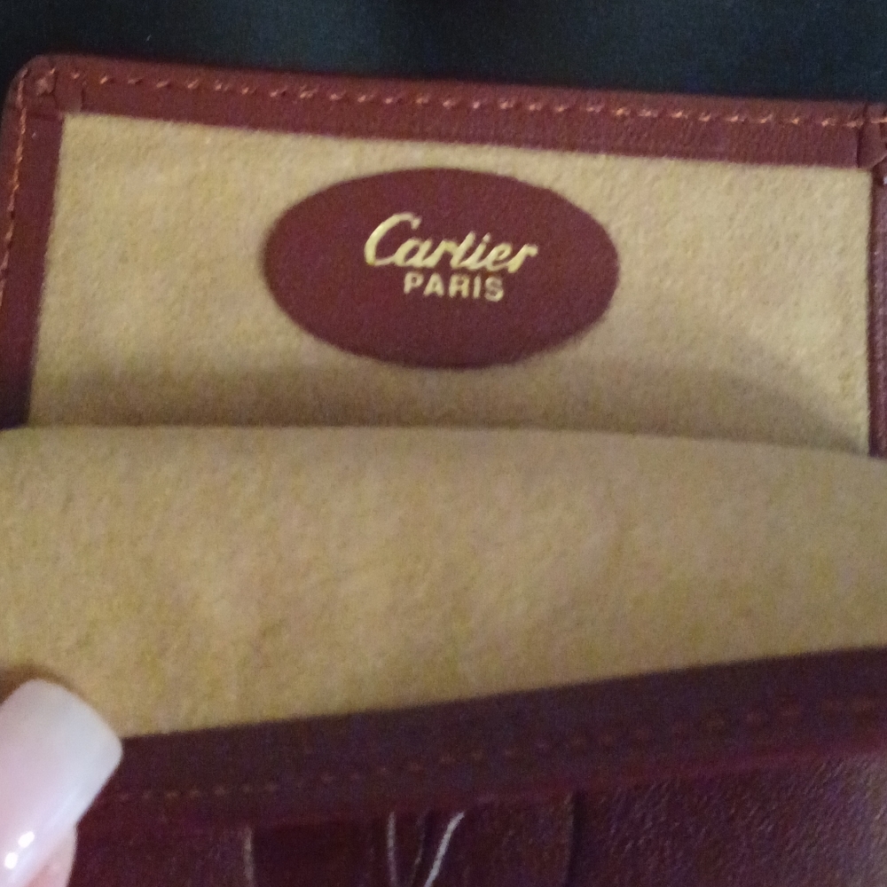 Cartier empty glasses case